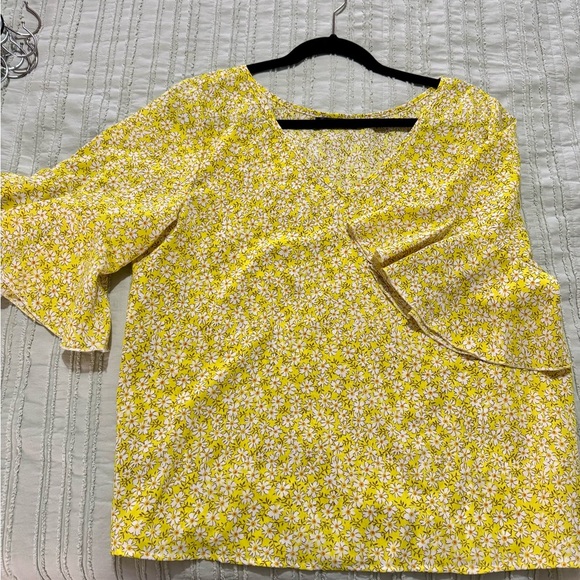 Tops - Yellow Blouse
